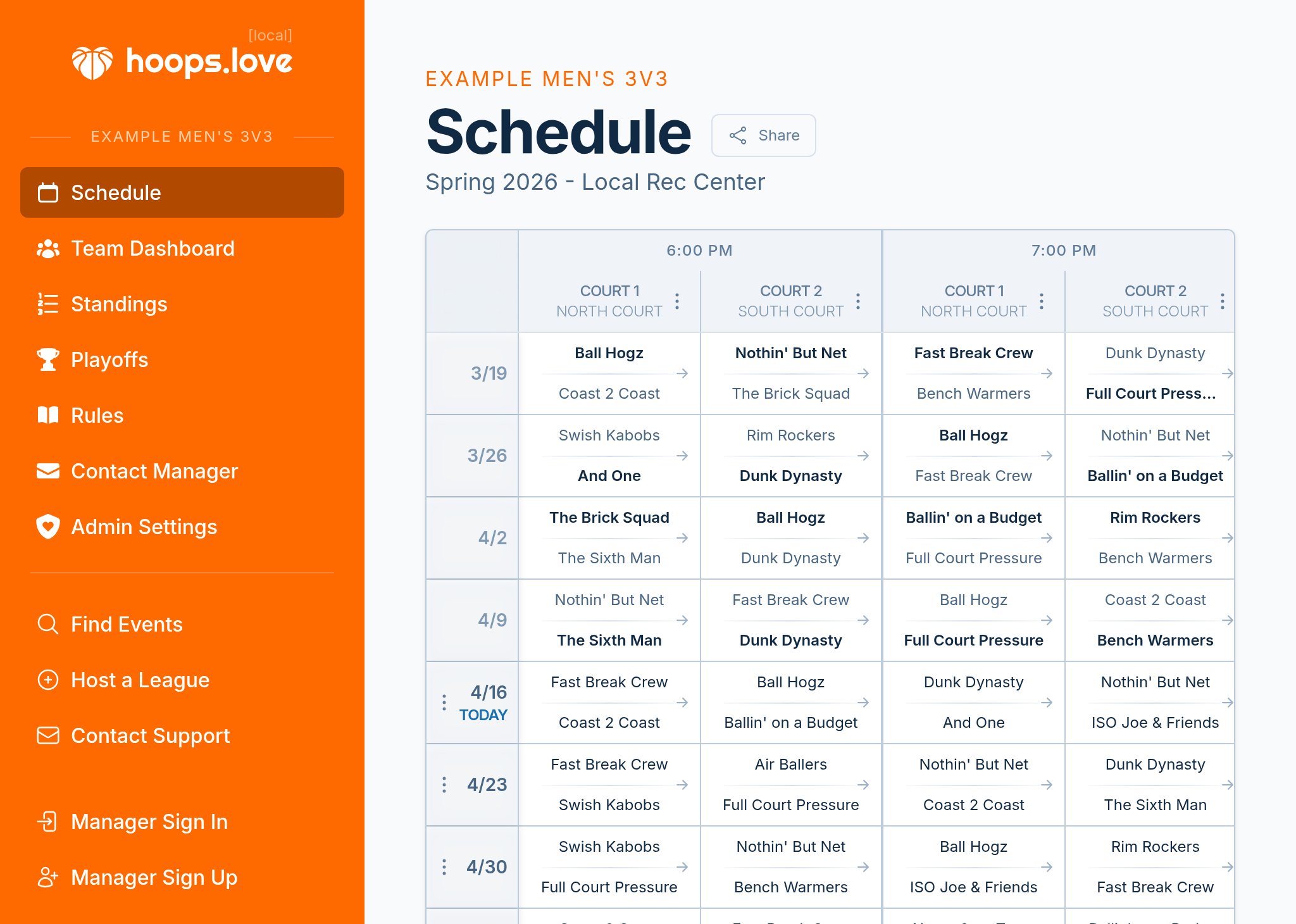 App screenshot